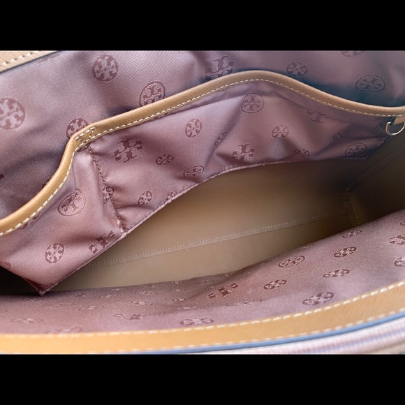 Tory Burch York Emerson large tote tiger eye - Picture 6 of 8